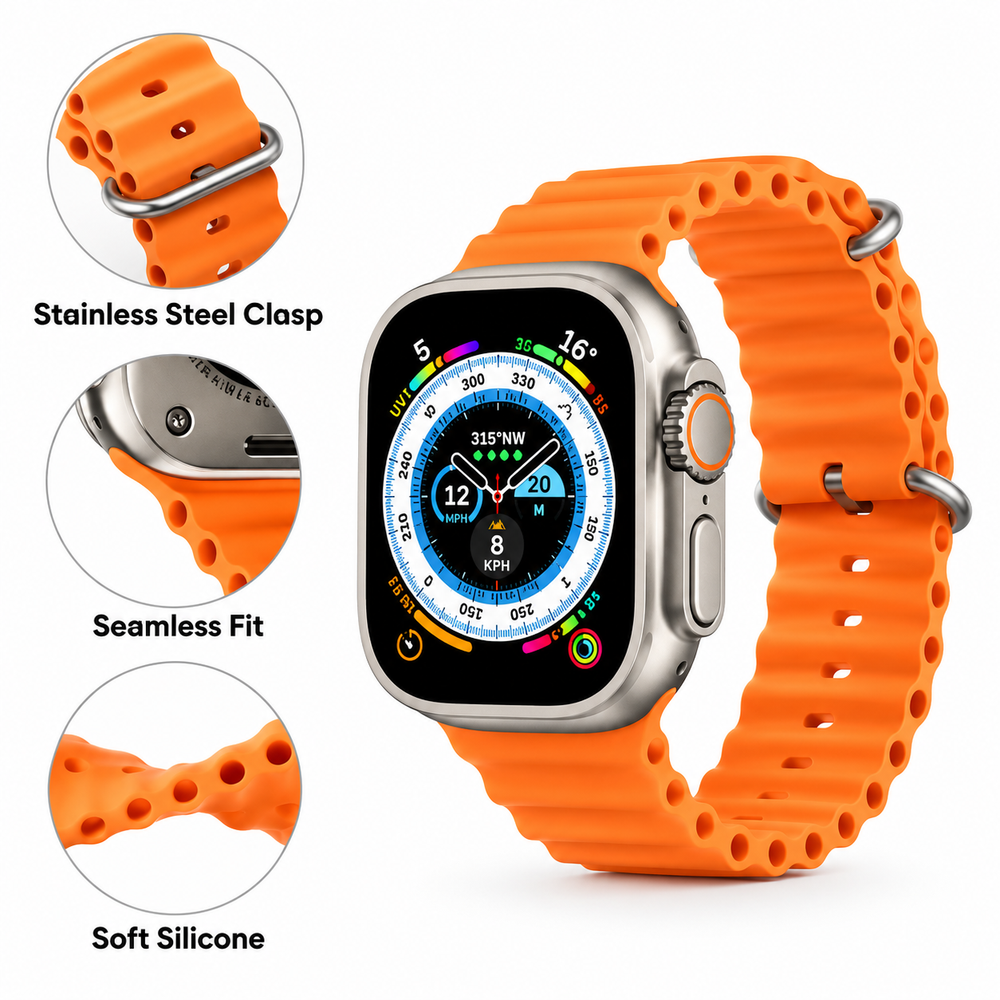 7-in-1 Smart Watch – Premium Design & Smart Features